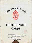 Thoth Tarot - caixa branca dos anos 60