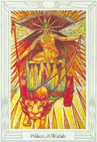 O Príncipe de Paus no Tarot de Crowley