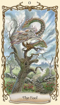 O Louco no Fantastical Creatures Tarot