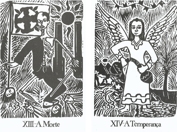 A Morte, A Temperança e o Diabo no Tarot do Sol