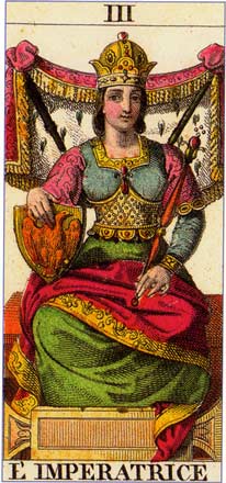 3. A Imperatriz - L'Imperatrice em I Tarocchi Classici