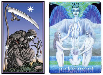 A Morte e o Julgamento em cartas modernas