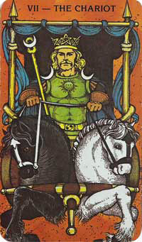 O Carro no Morgan-Greer Tarot