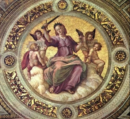 Afresco de Rafael no Vaticano