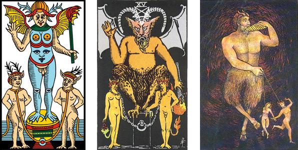 O Diabo no Tarot de Marselha - Sentido e Leitura da Carta • AstralGossip