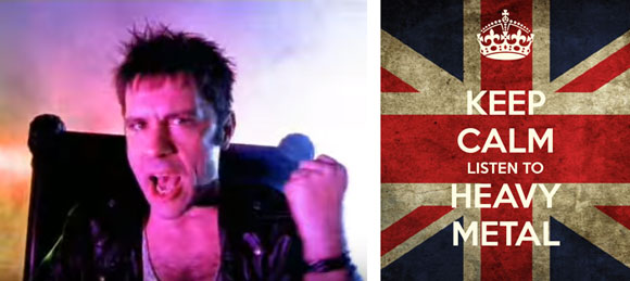 Bruce Dickinson e Keep Calm