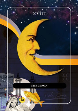 A Lua no Tarô de Jordan Clark