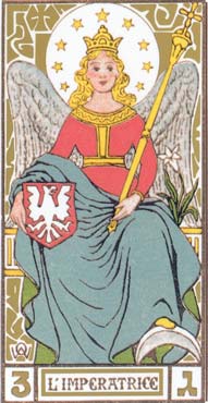 A Imperatriz no Tarot de Oswald Wirth