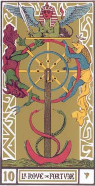 A Roda da Fortuna no Tarot de Oswald Wirth