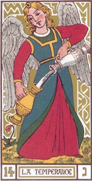 A Temperança no Tarot de Oswald Wirth