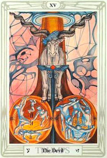 Devl no Crowley Tarot