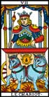 7. O Carro  no Tarot de Marselha-Camoin