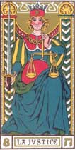 A Justia no Tarot de Oswald Wirth