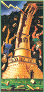 A Torre no Tarot Visconti-Sforza (restaurado)