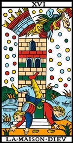 A Torre no Tarot de Marseille-Camoin