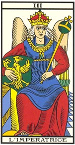 A Imperatriz no Tarot de Marselha-Kris Hadar