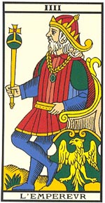 O Imperador no Tarot de Marselha-Kris Hadar