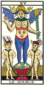 O Diabo no Tarot de Marseill-Kris Hadar