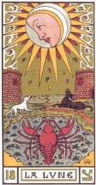 A Lua no Tarot de Oswald Wirth