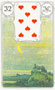 Lua no Baralho Lenormand - Baralho Cigano (Oito de Copas)
