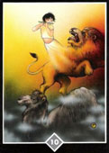 Dez de Paus no Osho Tarot