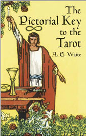 Capa do livro "The Pictorial Key to the Tarot" 