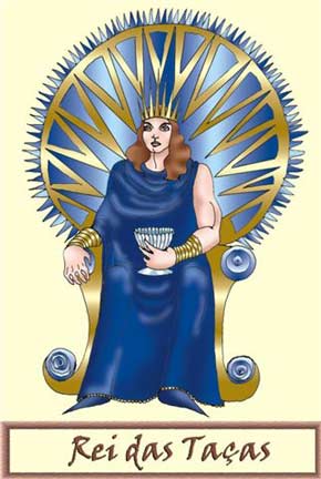 O Rei de Taças (Copas) no Tarot de Joana Trautvetter