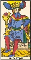 O Rei de Ouros no Tarot de Marselha - Kris Hadar