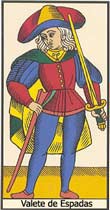 O Valete de Espadas no Tarot de Marselha - Kris Hadar