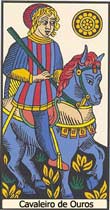 O Cavaleiro de Paus no Tarot de Marselha - Kris Hadar