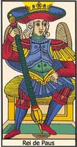 O Rei de Paus no Tarot de Marselha - Kris Hadar