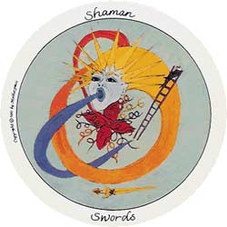 O Xamã (Rei) de Espadas no Motherpeace Tarot