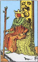 O Rei de Paus no Tarot Waite