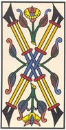 O Quatro de Paus no Tarot de Marselha - Kris Hadar