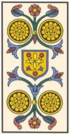 O Quatro de Ouros no Tarot de Marselha - Kris Hadar