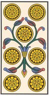 O Sete de Ouros no Tarot de Marselha - Kris Hadar