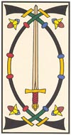 O Três de Espadas no Tarot de Marselha - Kris Hadar