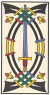 O Cinco de Espadas no Tarot de Marselha - Kris Hadar