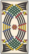 O Oito de Espadas no Tarot de Marselha - Kris Hadar