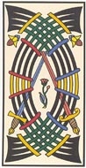 O Dez de Espadas no Tarot de Marselha - Kris Hadar