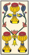 O Três de Copas no Tarot de Marselha - Kris Hadar