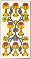 O Oito de Copas no Tarot de Marselha - Kris Hadar