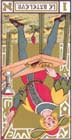 1. O Mago (invertido) no Tarot de Oswald Wirth