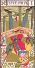 1. O Mago (invertido) no Tarot de Oswald Wirth