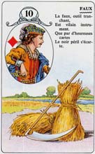 10. A Foice no Petit Lenormand