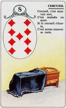 8. O Caixo (atade) no Petit Lenormand