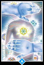 Healing, o Rei de Copas no Osho Tarot