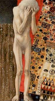 O Louco no Tarot of Klimt