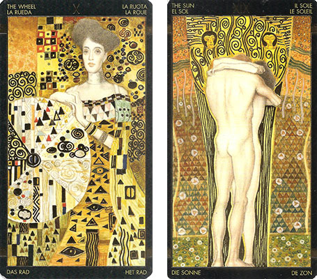 A Roda da Fortuna e o Sol no Picasa Tarot