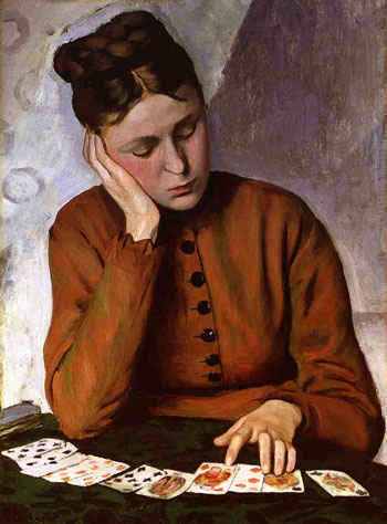 A Ledora de Sorte - tela de Frederic Bazille